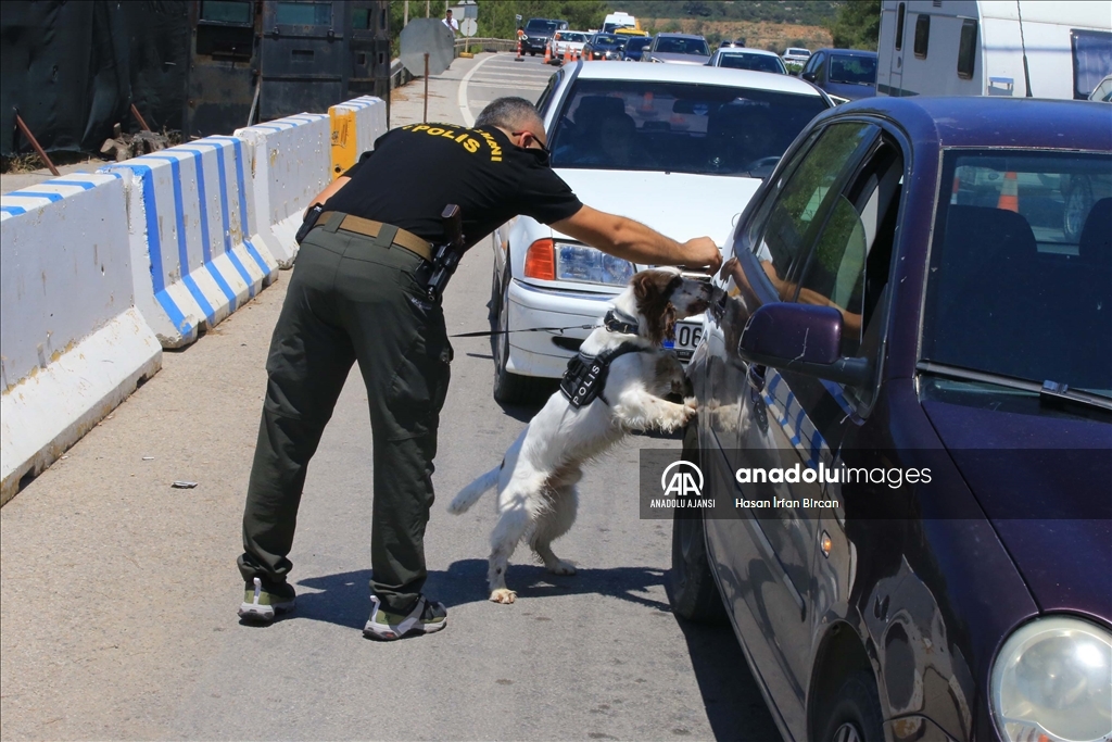 Bodrum'da bayram yoğunluğu yaşanıyor
