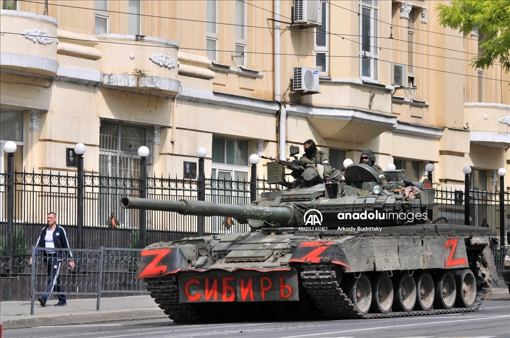 Кризис вокруг ЧВК «Вагнер» Пригожина в России