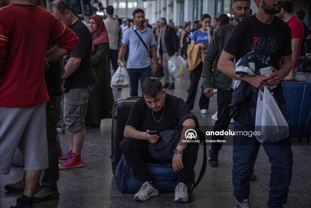 AŞTİ'de Kurban Bayramı yoğunluğu sürüyor