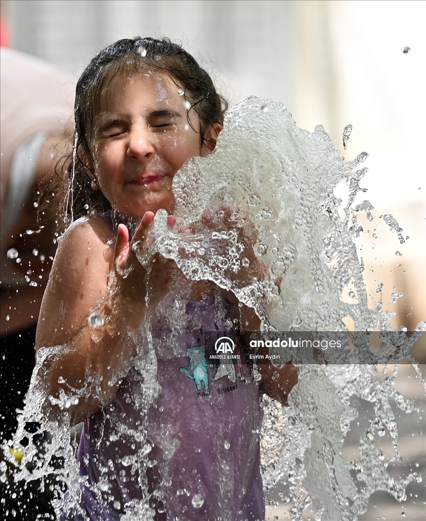 Ankara'da sıcak hava