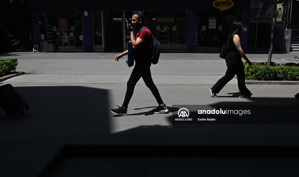 Ankara'da sıcak hava