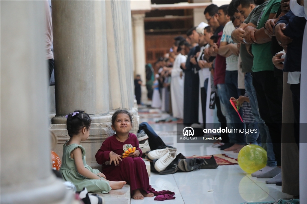 Mısır'da Kurban Bayramı namazı kılındı