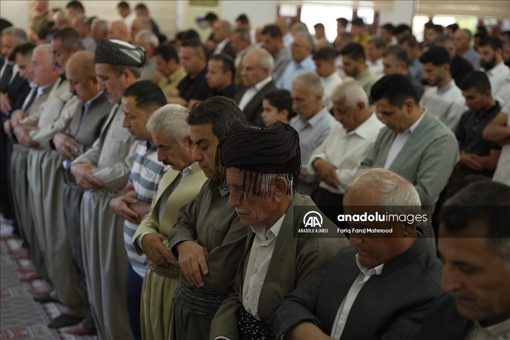 Irak'ta Kurban Bayramı namazı kılındı