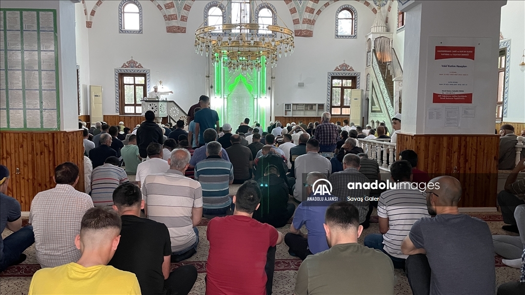 Konya'da Kurban Bayramı namazı kılındı