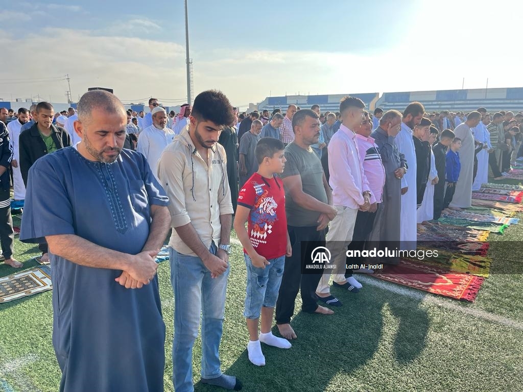 Ürdün'de Kurban Bayramı namazı kılındı