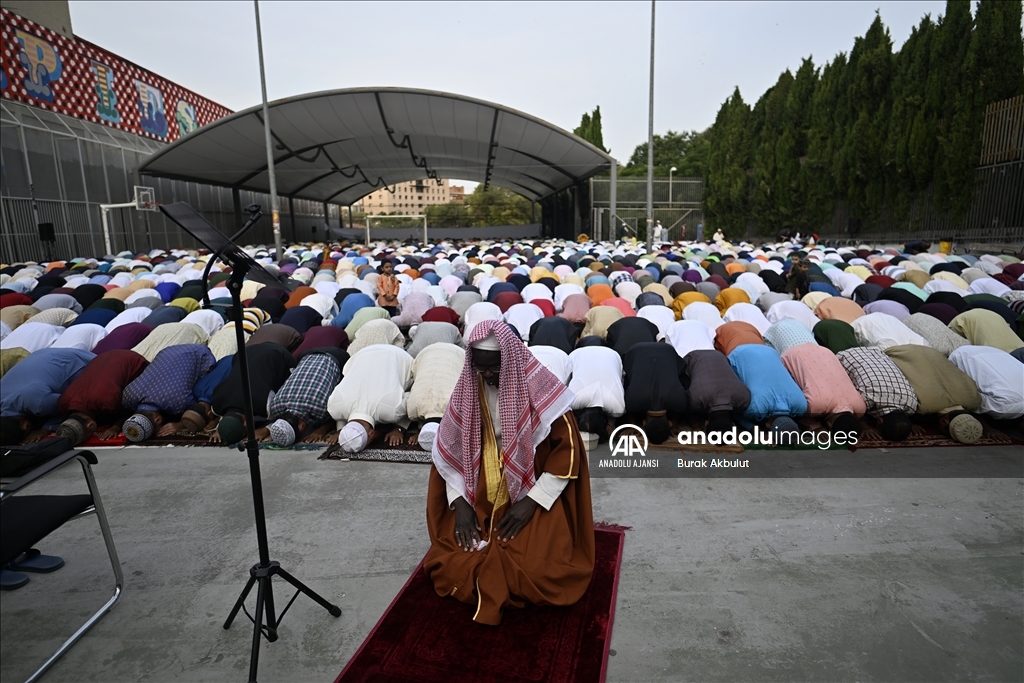 İspanya'da Kurban Bayramı namazı kılındı