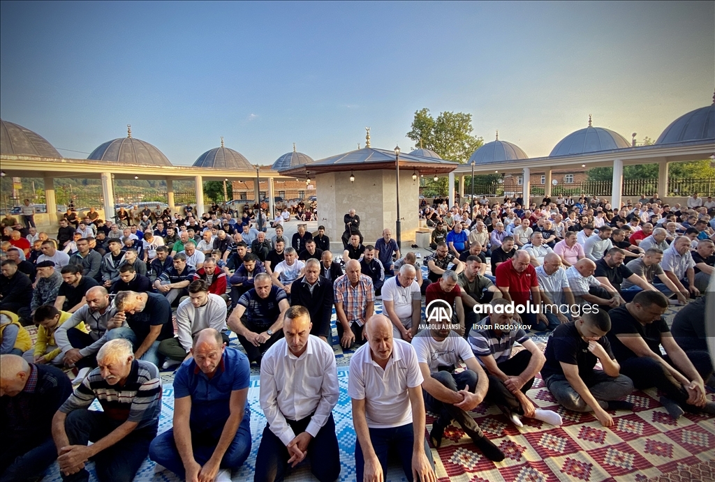Bulgaristan’da Kurban Bayramı namazı kılındı