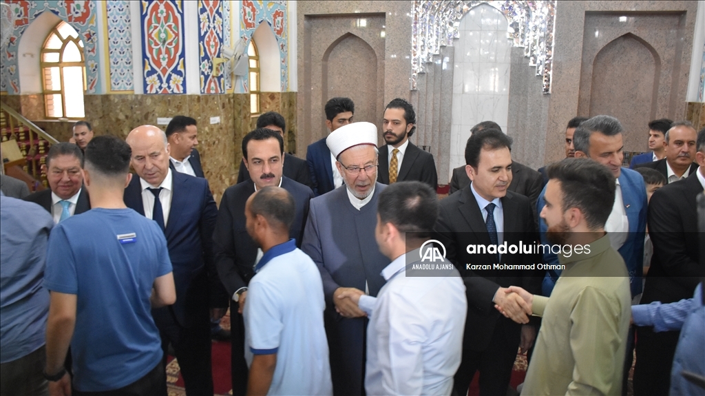 Erbil'de Kurban Bayramı namazı kılındı