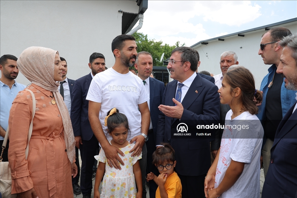 Cumhurbaşkanı Yardımcısı Cevdet Yılmaz, Adıyaman'da