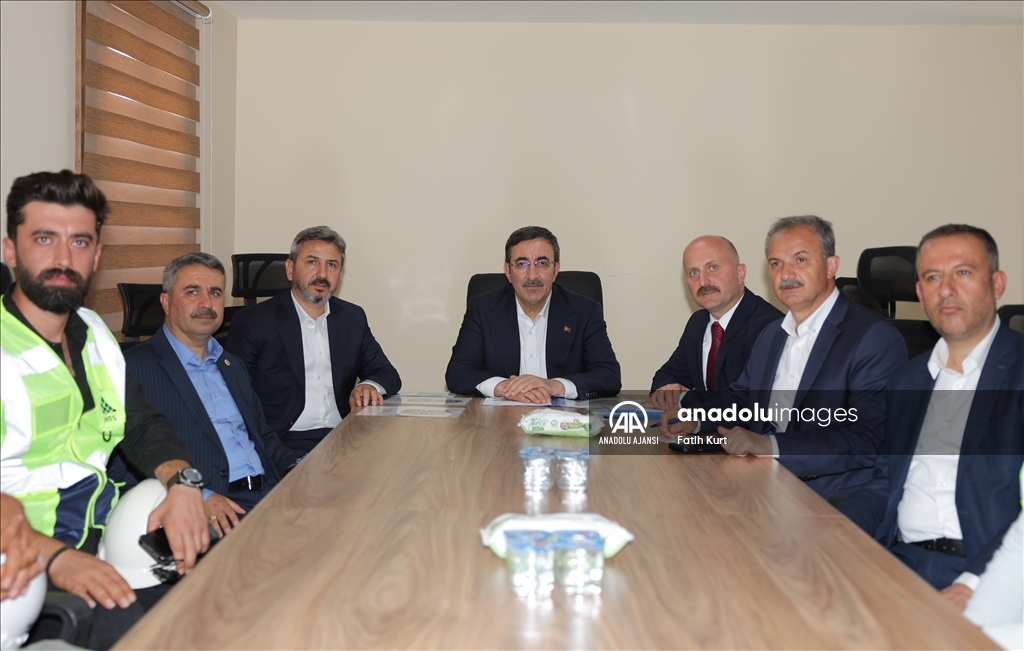 Cumhurbaşkanı Yardımcısı Cevdet Yılmaz, Adıyaman’da