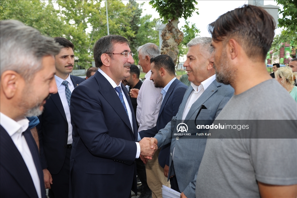 Cumhurbaşkanı Yardımcısı Cevdet Yılmaz, Adıyaman'da