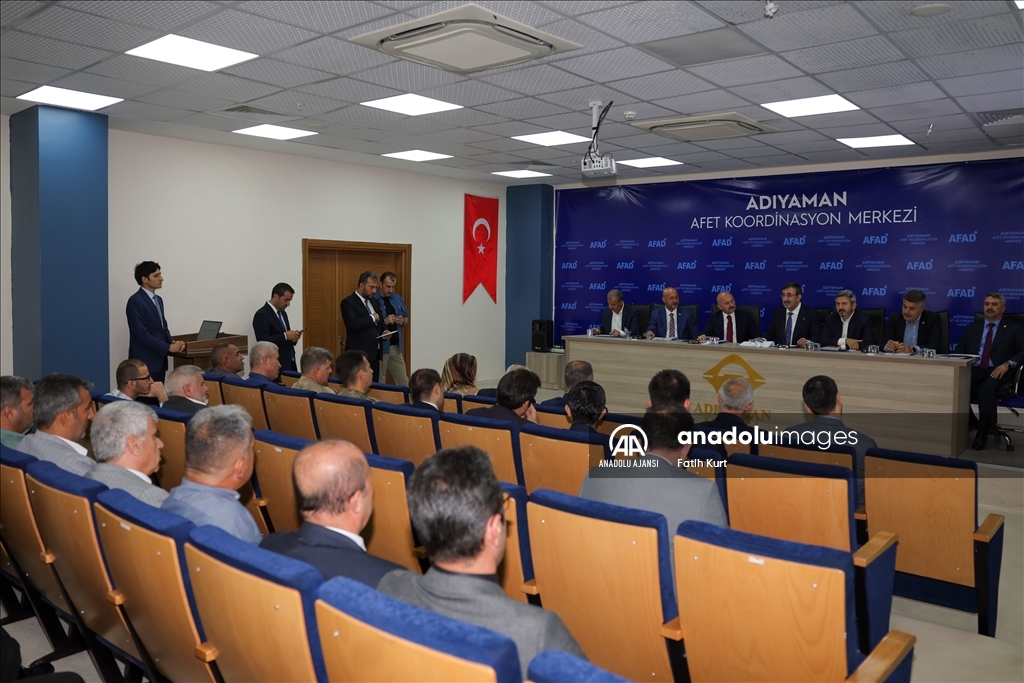 Cumhurbaşkanı Yardımcısı Cevdet Yılmaz, Adıyaman'da