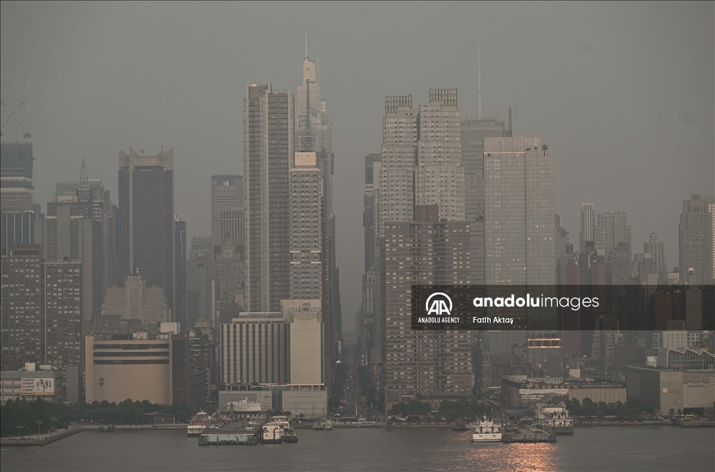 New York City’s air quality worsen due to Canadian wildfires