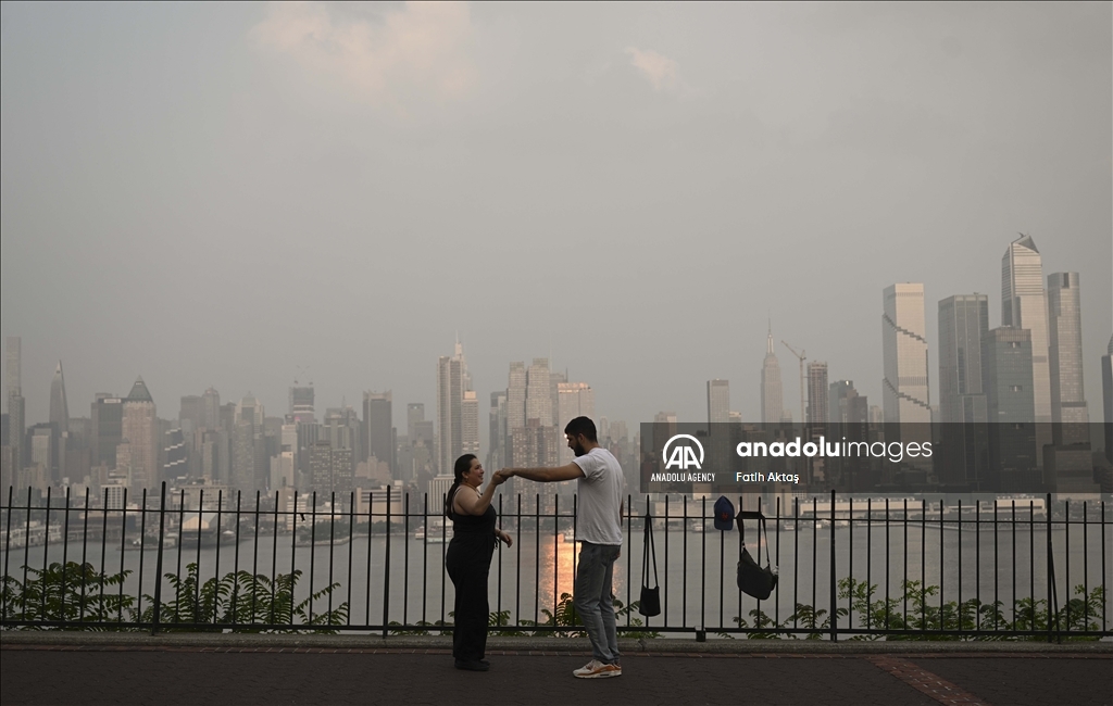 New York City’s air quality worsen due to Canadian wildfires