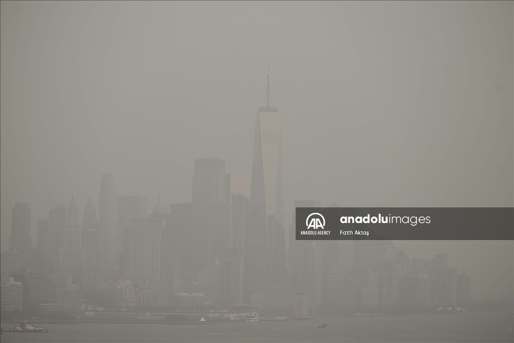 New York City’s air quality worsen due to Canadian wildfires