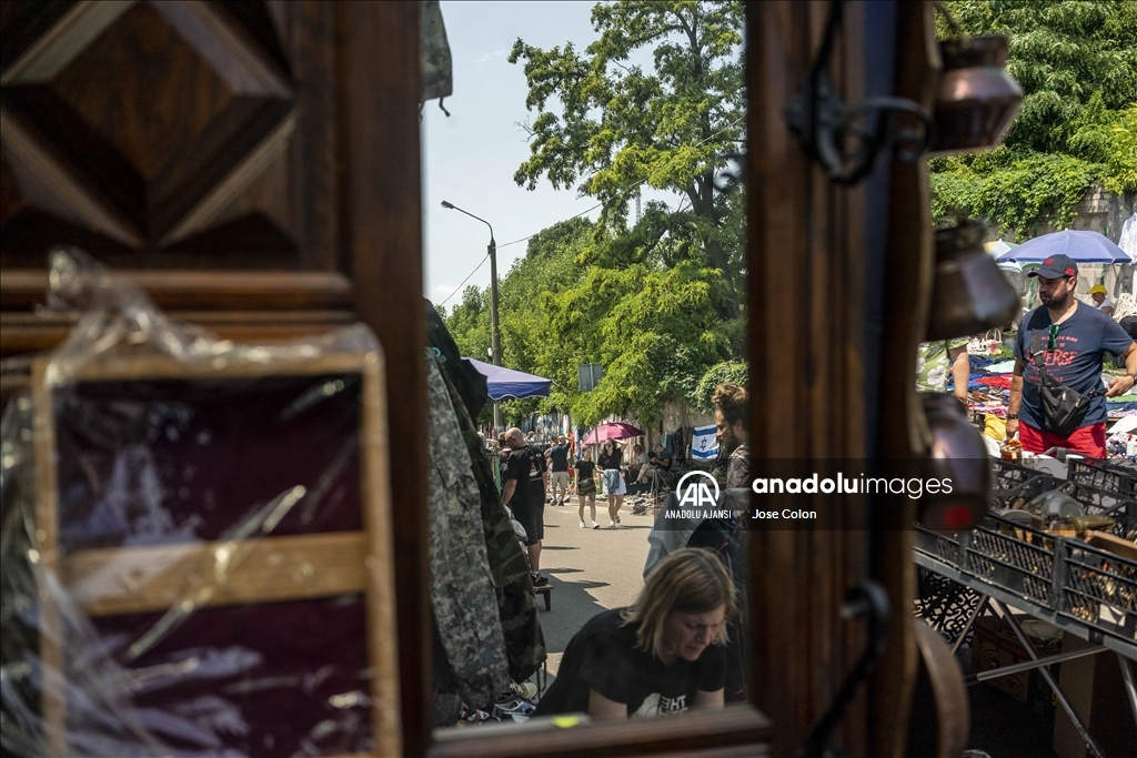 Kiev'deki Pochaina Bit Pazarı