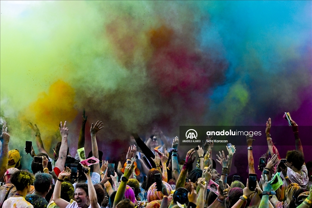 'Colorful Run' in Moscow