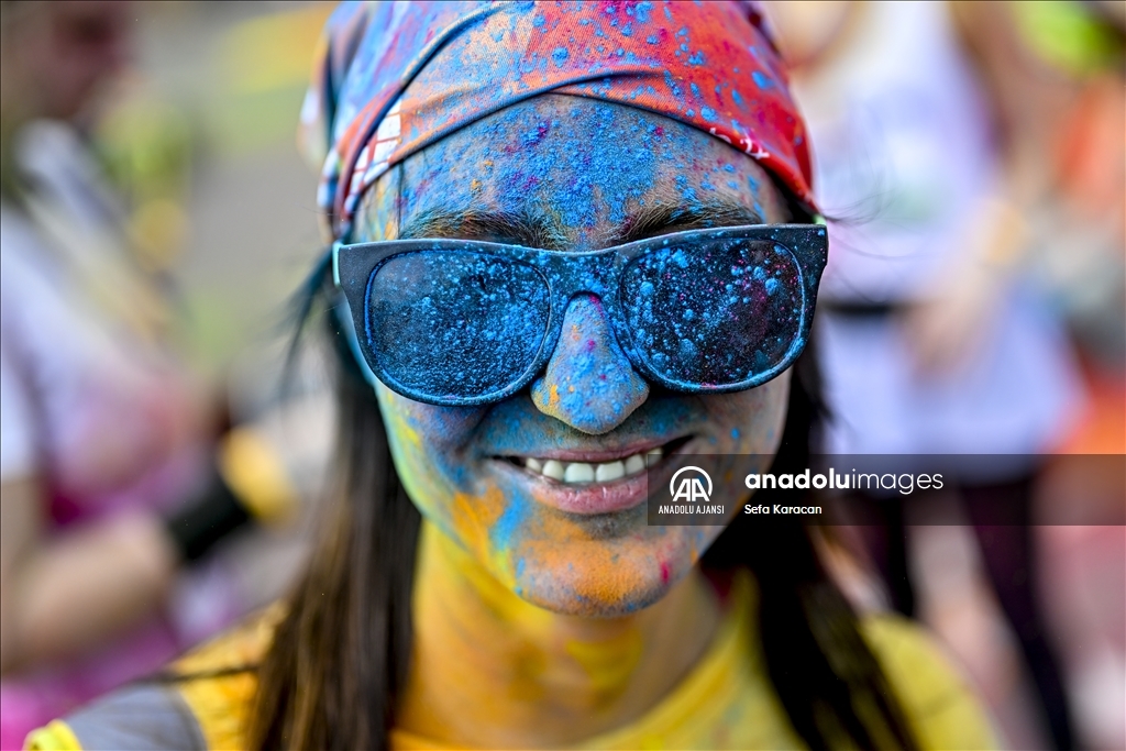 'Colorful Run' in Moscow
