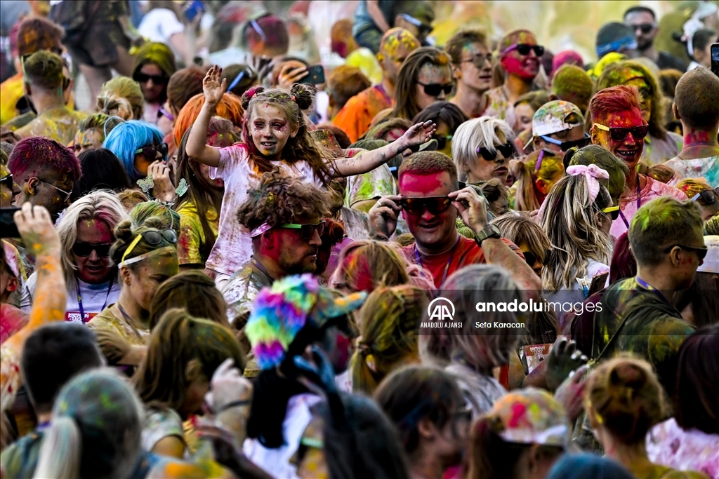 'Colorful Run' in Moscow