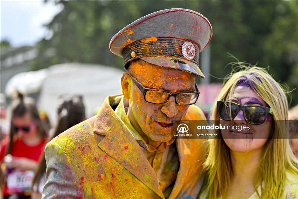 'Colorful Run' in Moscow