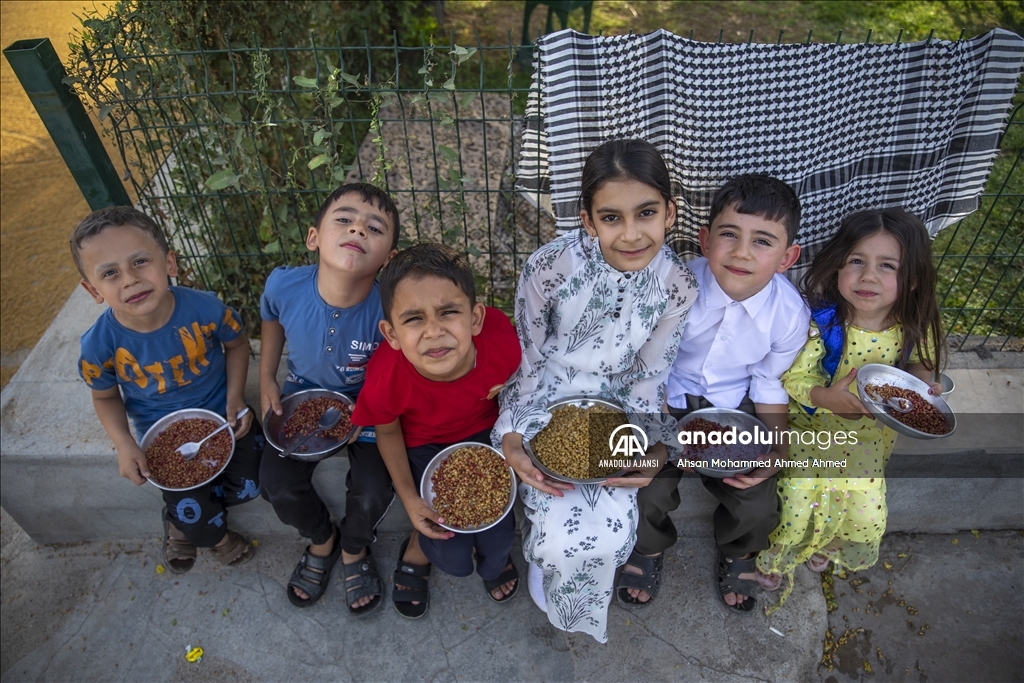 Erbil'de "Bulgur Kaynatma" Geleneği