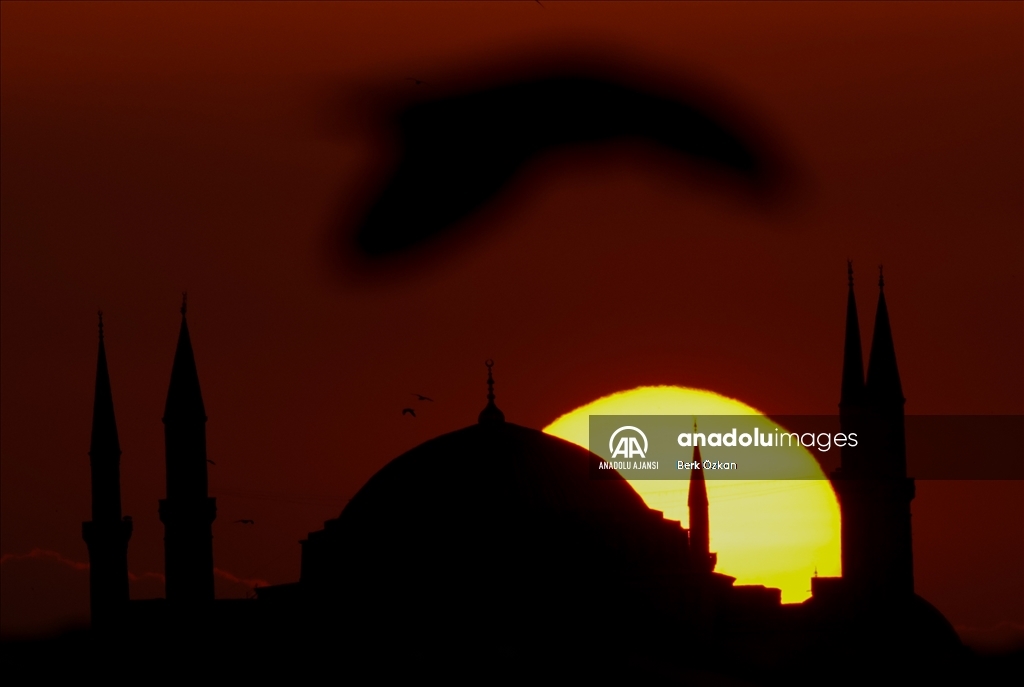 İstanbul'da gün batımı