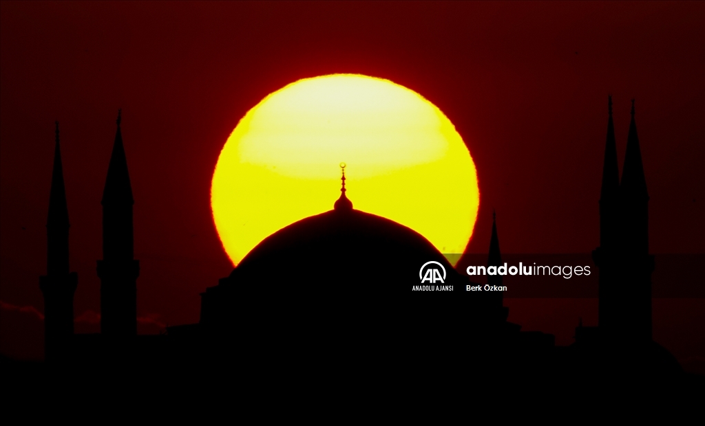İstanbul'da gün batımı