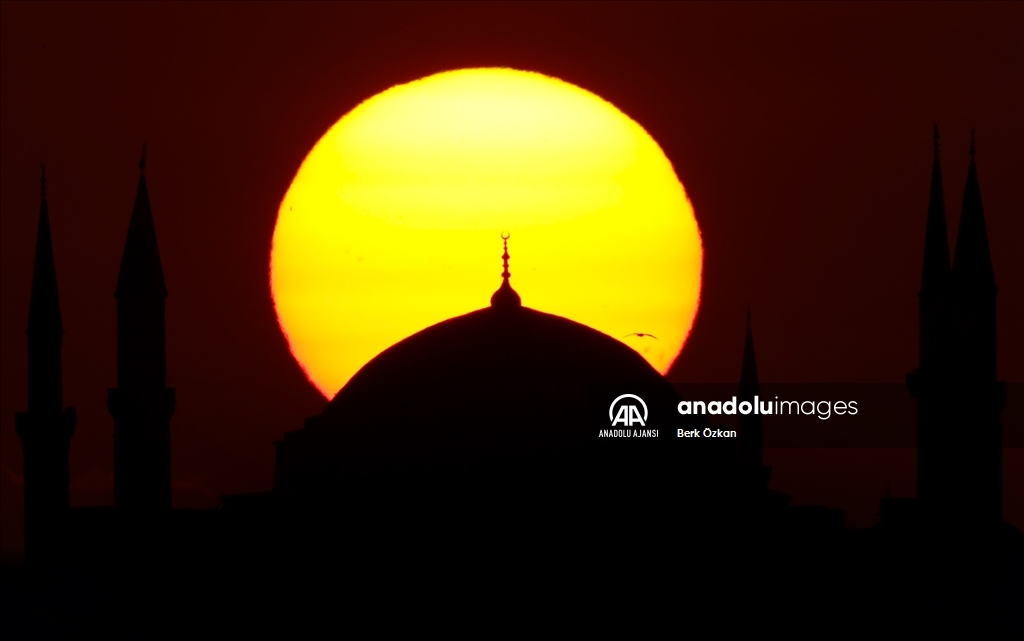 İstanbul'da gün batımı