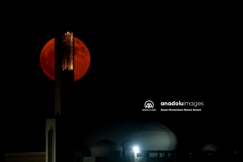 Erbil'de dolunay