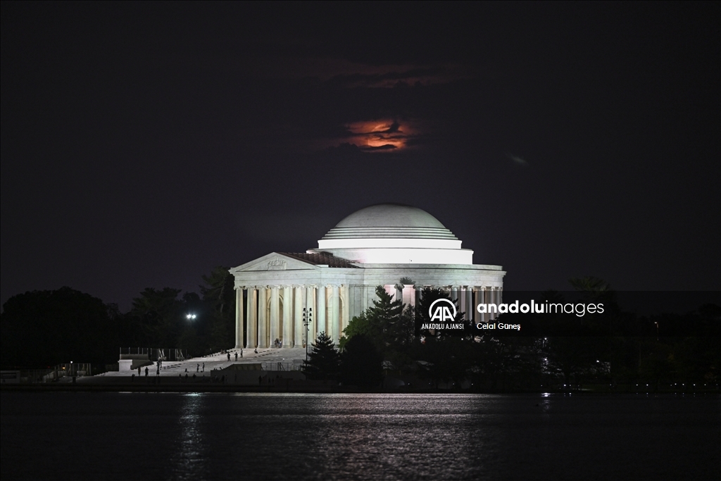 ABD'nin başkenti Washington'da gece