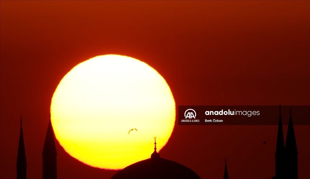 İstanbul'da gün batımı