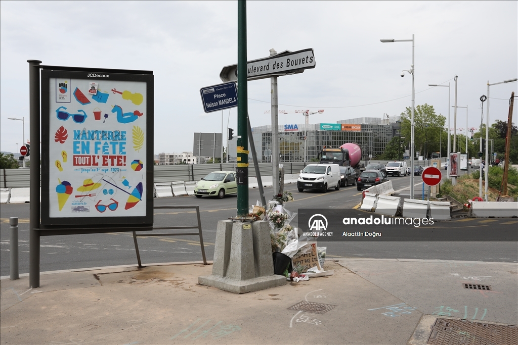Aftermath of demonstrations demand justice for Nahel in Nanterre