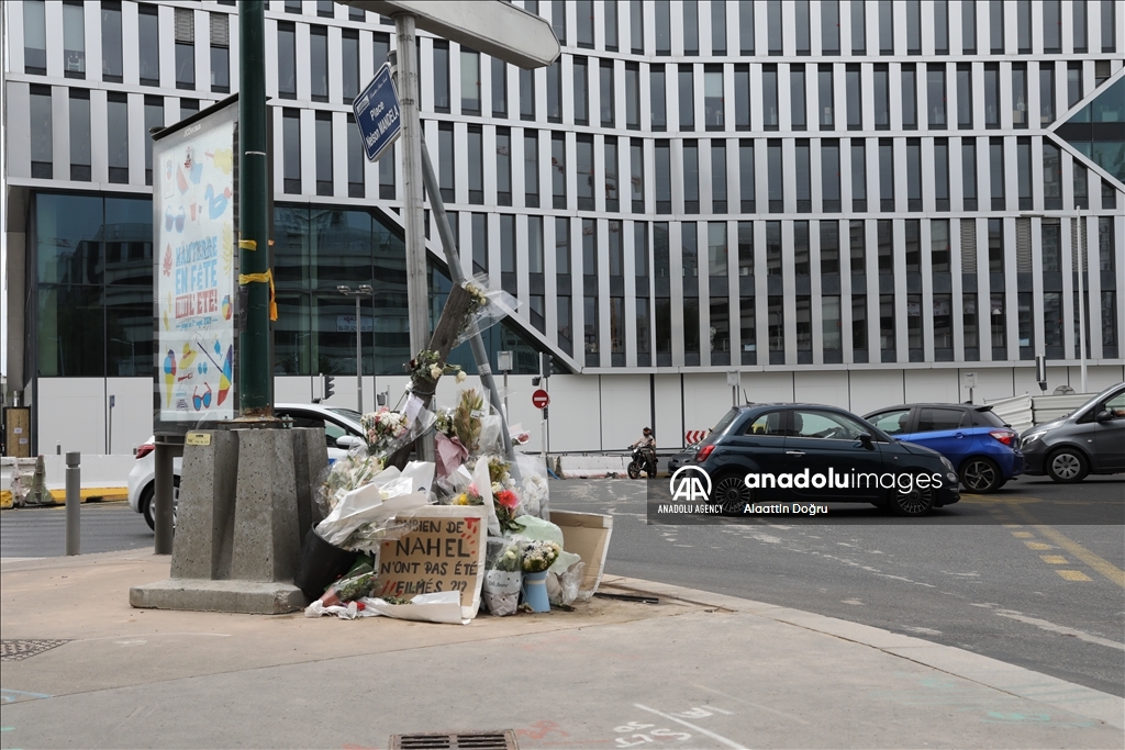 Aftermath of demonstrations demand justice for Nahel in Nanterre