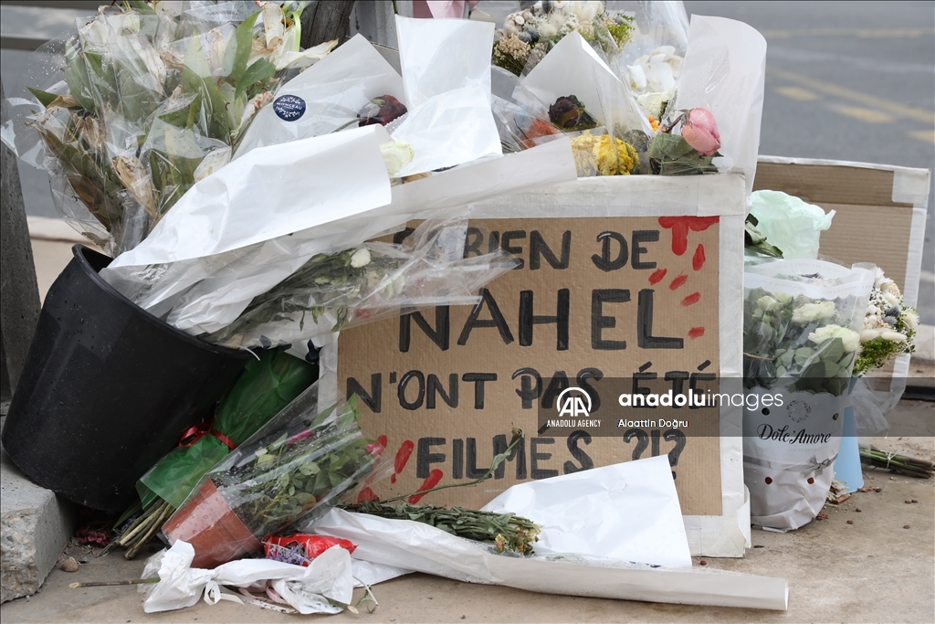 Aftermath of demonstrations demand justice for Nahel in Nanterre