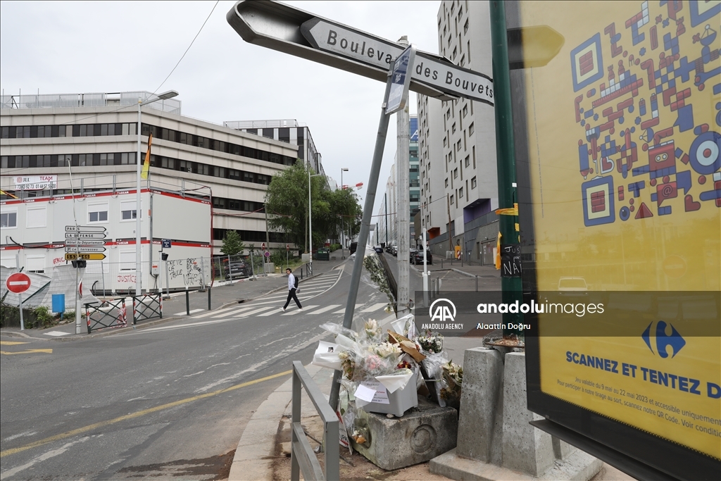 Aftermath of demonstrations demand justice for Nahel in Nanterre