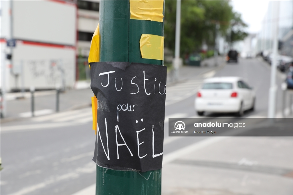 Aftermath of demonstrations demand justice for Nahel in Nanterre