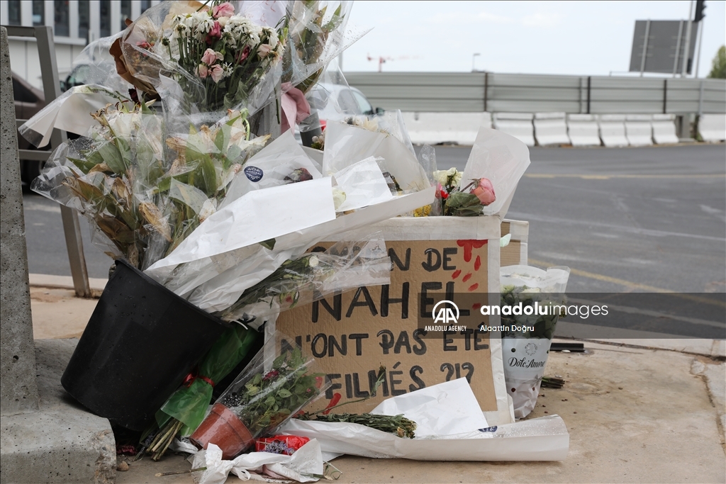 Aftermath of demonstrations demand justice for Nahel in Nanterre
