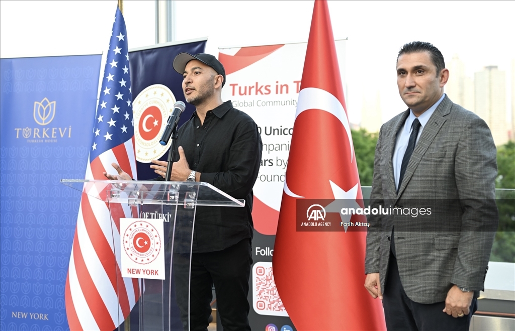 'Turks in Tech' meet at the Turkish House in New York Anadolu Ajansı