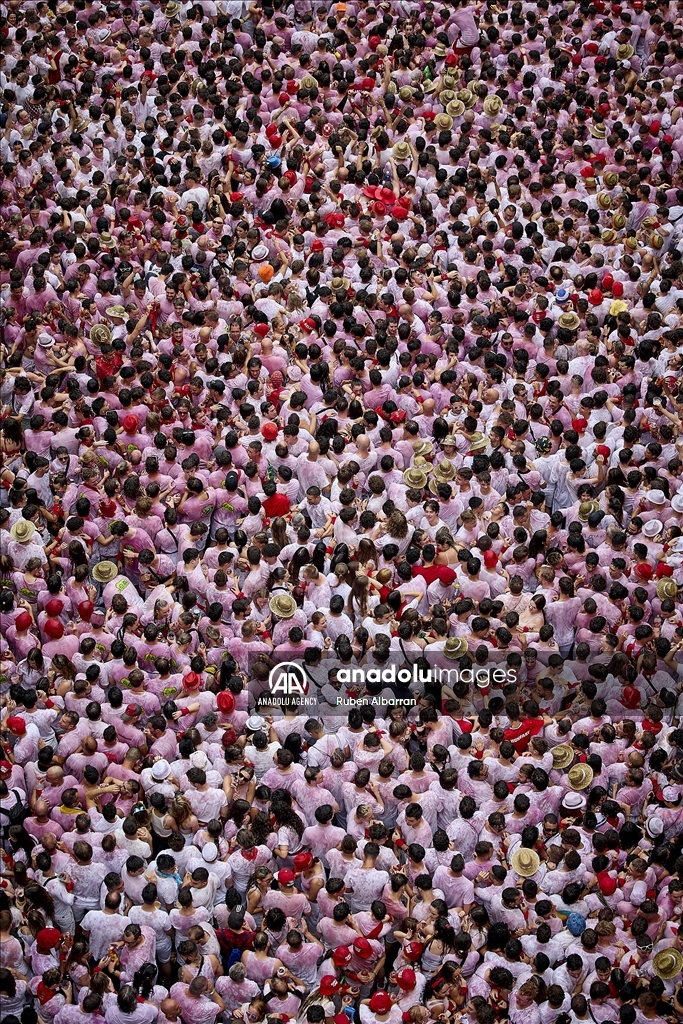 San Fermin Festival begins in Pamplona