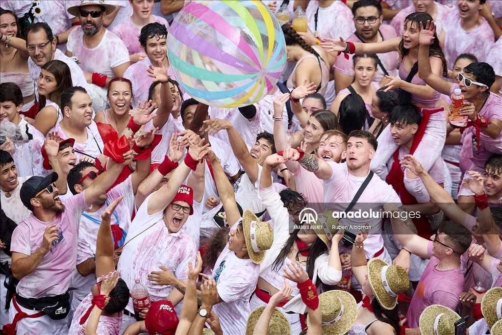 San Fermin Festival begins in Pamplona