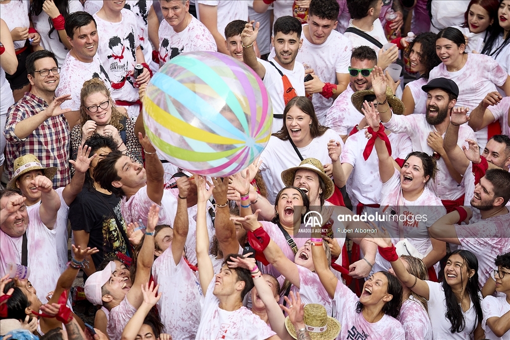 San Fermin Festival begins in Pamplona