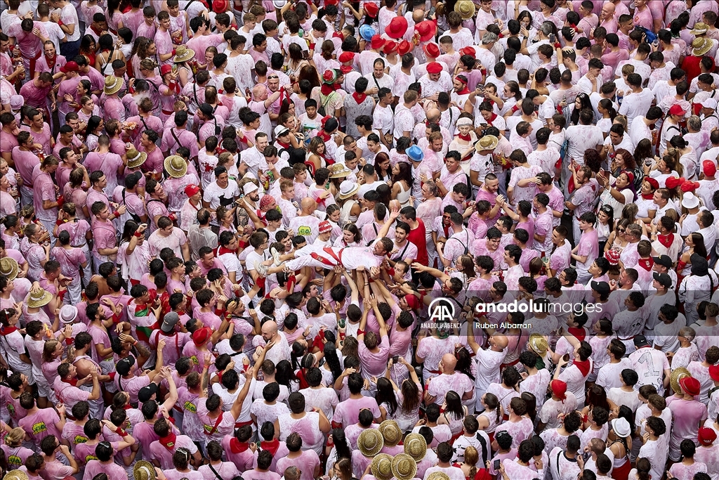 San Fermin Festival begins in Pamplona