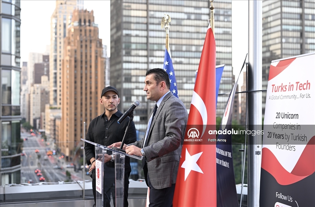 'Turks in Tech' meet at the Turkish House in New York Anadolu Ajansı