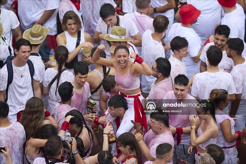 San Fermin Festival begins in Pamplona
