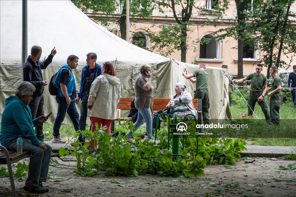 4 people died as a result of Russian missile hitting an apartment in Lviv