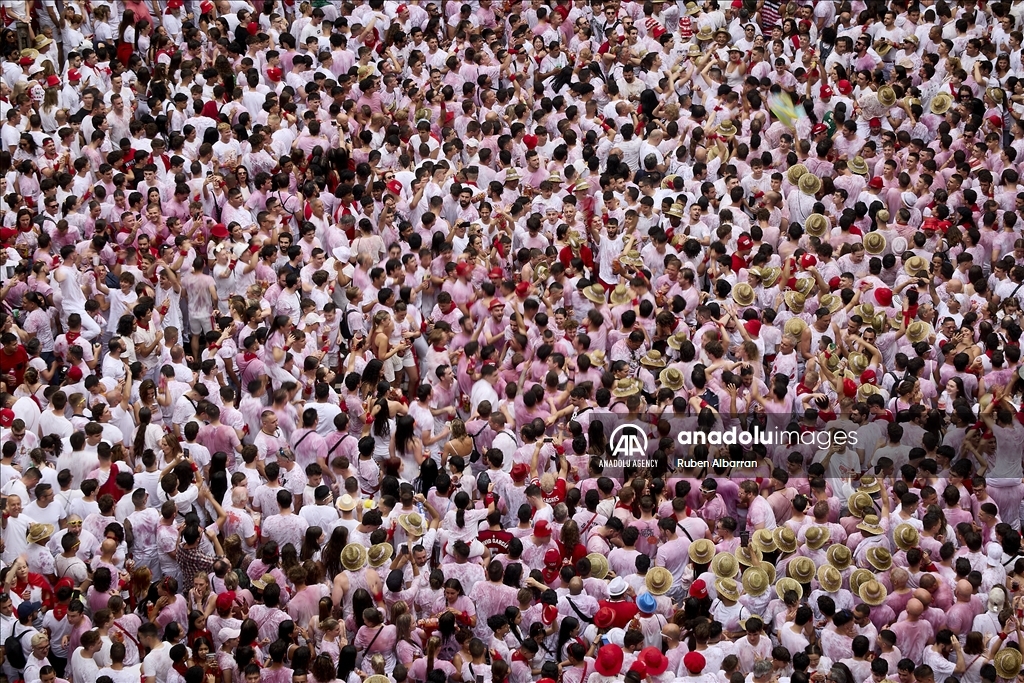 San Fermin Festival begins in Pamplona