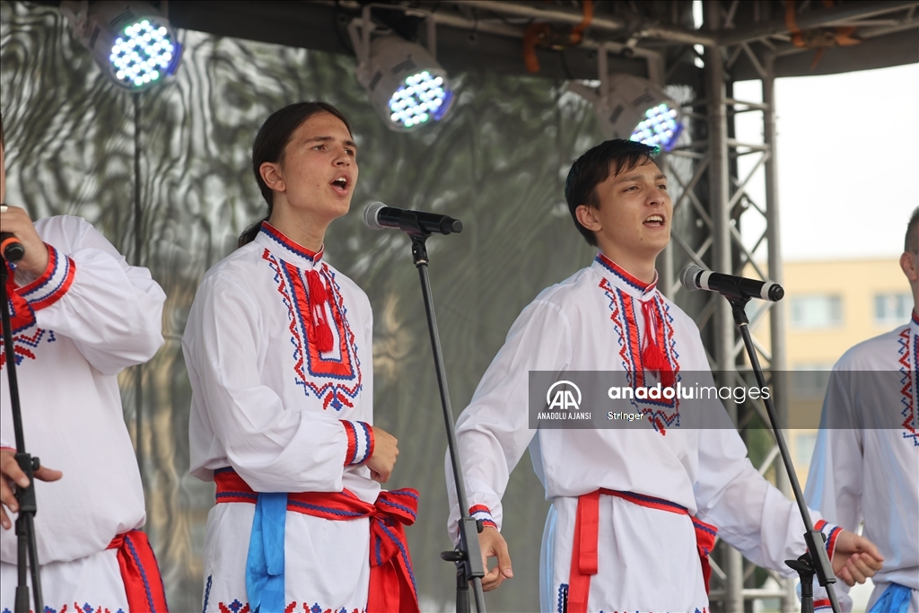 Belarus'ta yaz gün dönümü festivali ''İvan Kupala'' kutlandı