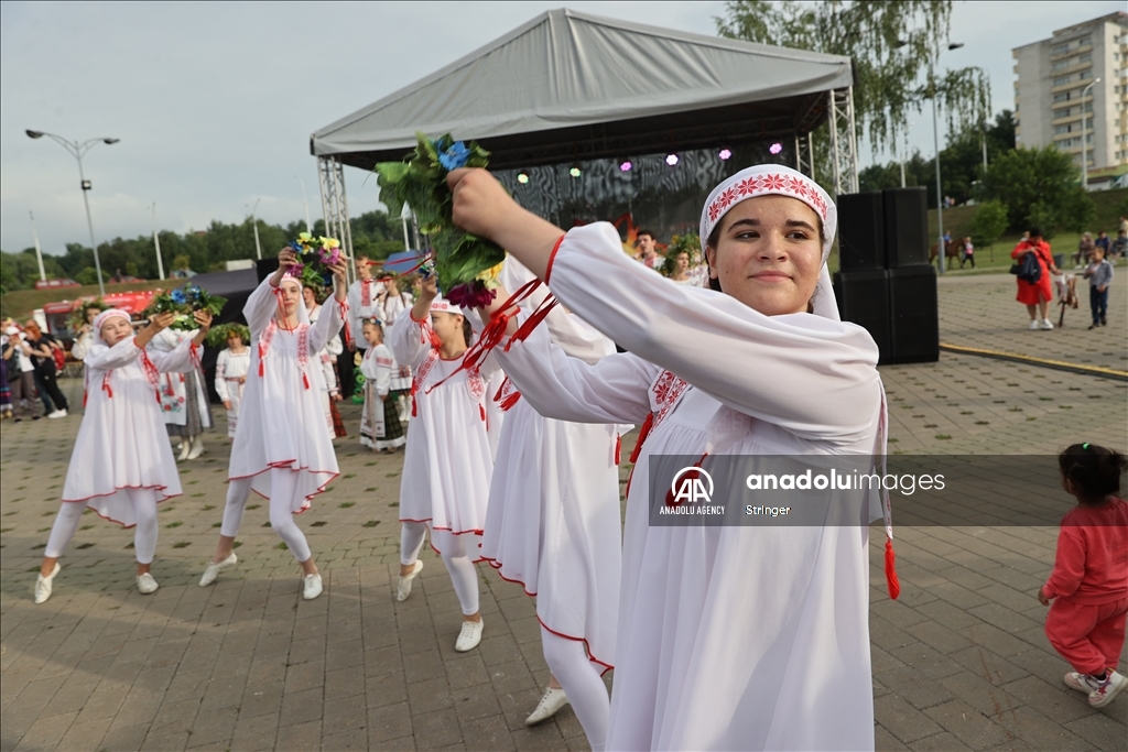 Ivan Kupala celebrated in Minsk