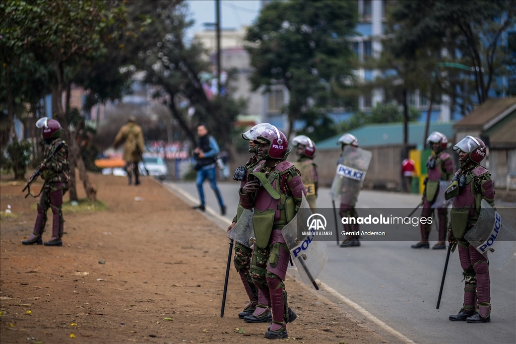Kenya'da hayat pahalılığı protesto edildi