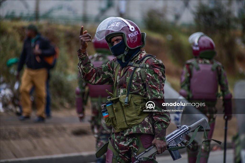 Kenya'da hayat pahalılığı protesto edildi